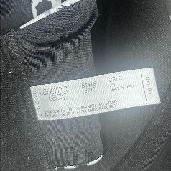 Leading Lady leopard full figure bra 50DD - Picture 4 of 4